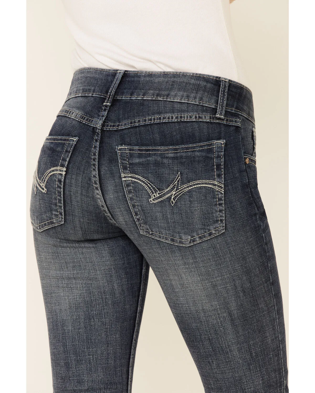 Product Name:  Wrangler Women's Medium Wash Straight Leg Jeans