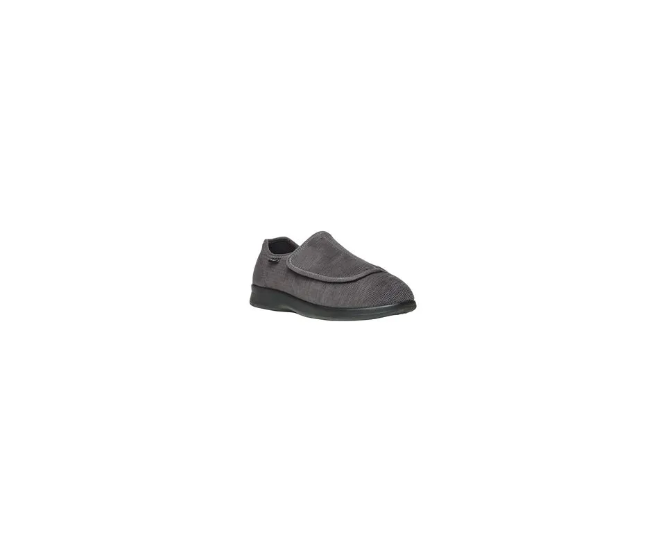 Propet Preferred Cush'N Foot Slipper - Slate Corduroy