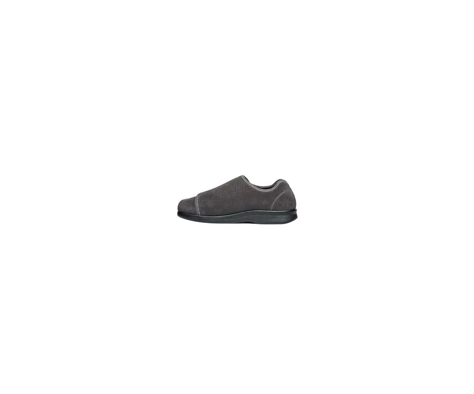 Propet Preferred Cush'N Foot Slipper - Slate Corduroy