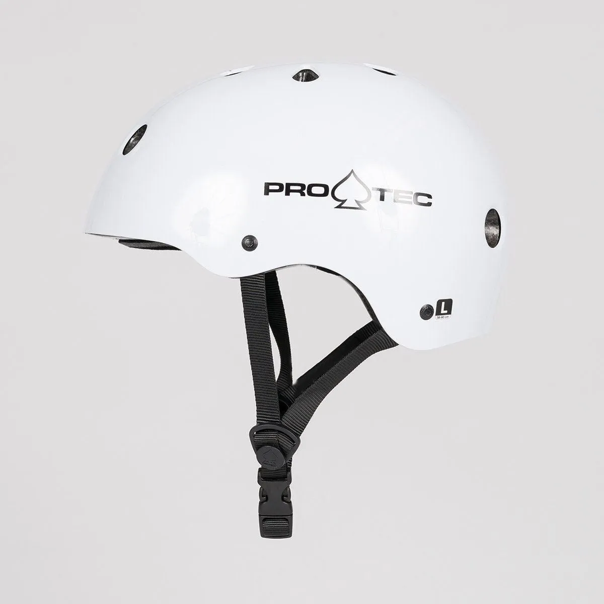 Protec Classic Certified Helmet Gloss White