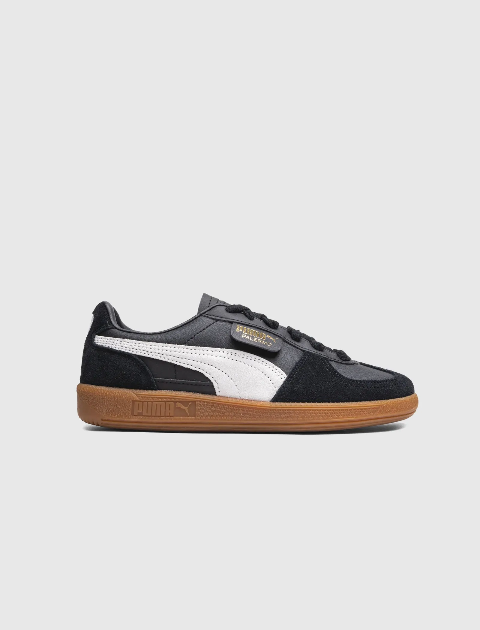 PUMA LEATHER PALERMO   BLACK