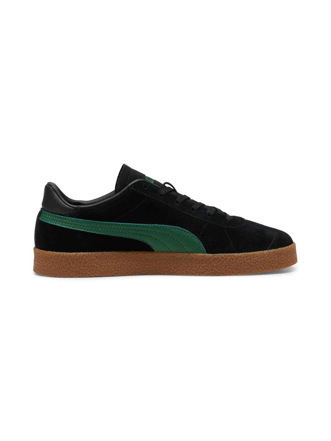 Puma Mens Club Trainers - Black/green