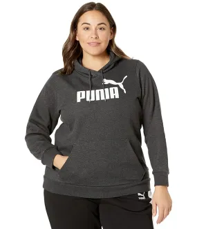 PUMA Plus Size Essentials Logo Fleece Hoodie Women's