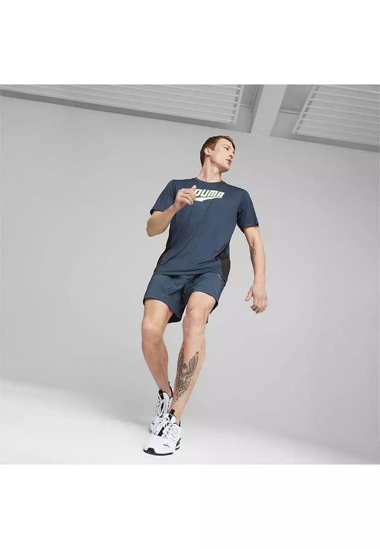 PUMA Run Favourite Short Sleeve Graphic Runni