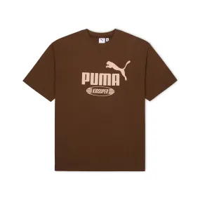 PUMA X KIDSUPER KING GRAPHIC TEE [CHESTNUT BROWN]