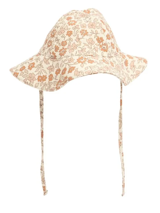 Quincy Mae   Recycled nylon bucket hat 