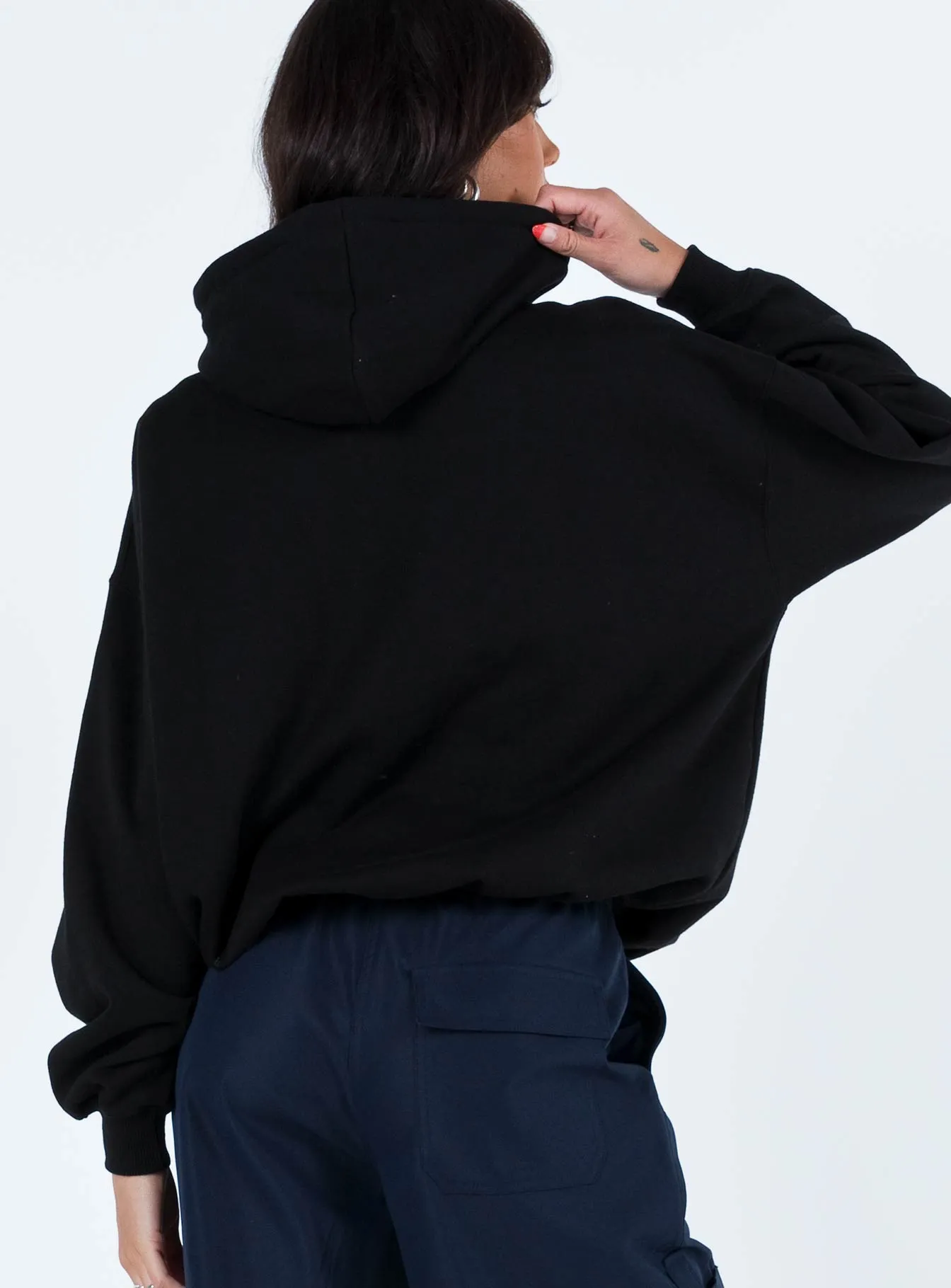 Ritu Oversized Hoodie Black