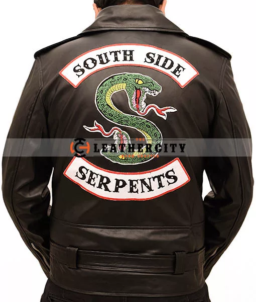 Riverdale's Southside Serpents Leather Jacket Worn by Jughead Jones aka Cole Sprouse