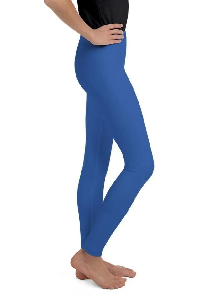 Royal Blue Youth Leggings