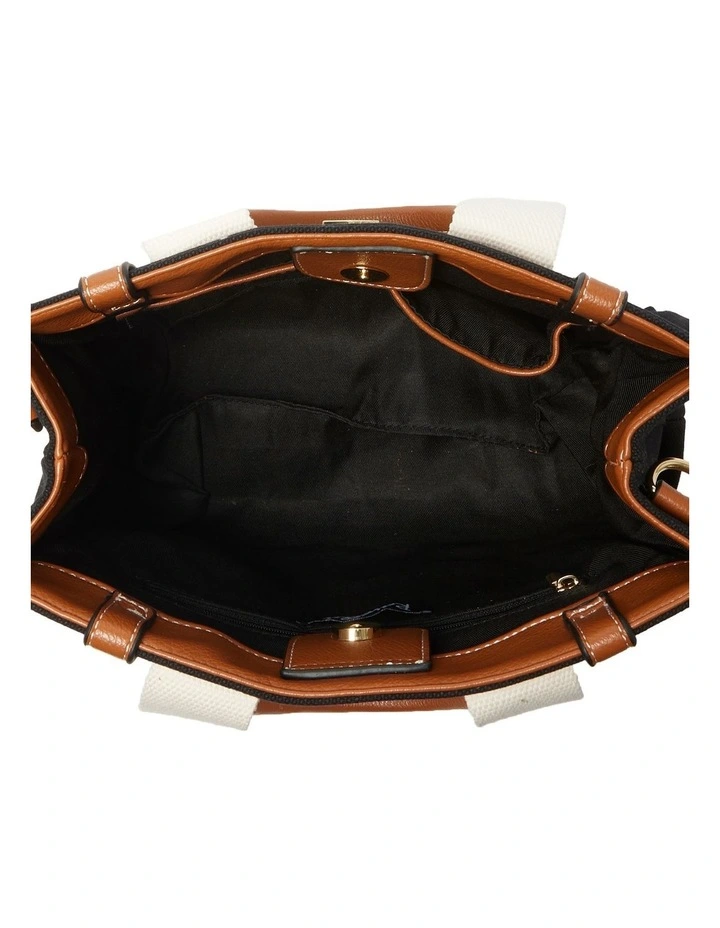 Sadie Bag in Black/Tan