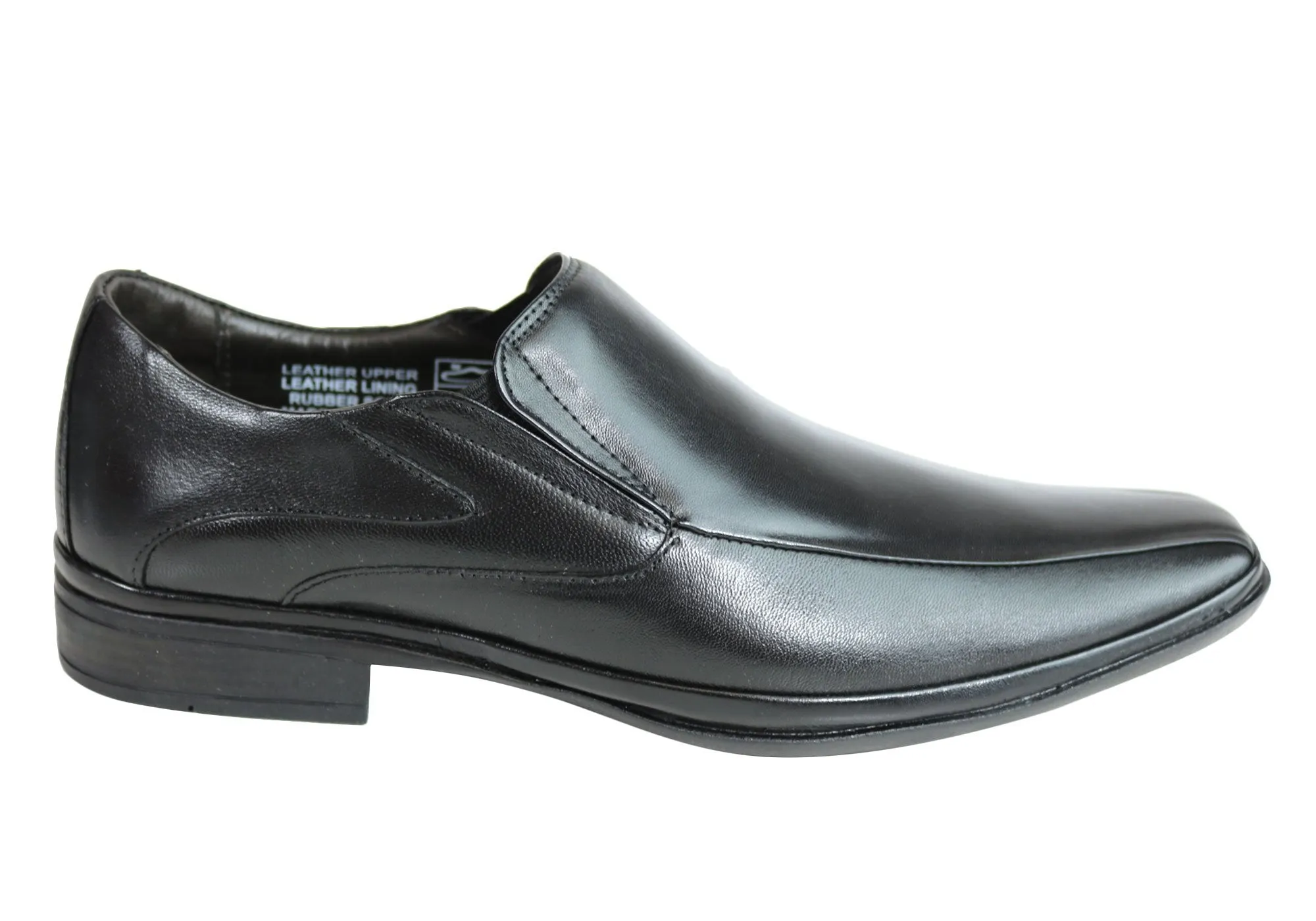 Savelli Lance Mens Comfort Slip On Leather Dress Shoes Made In Brazil