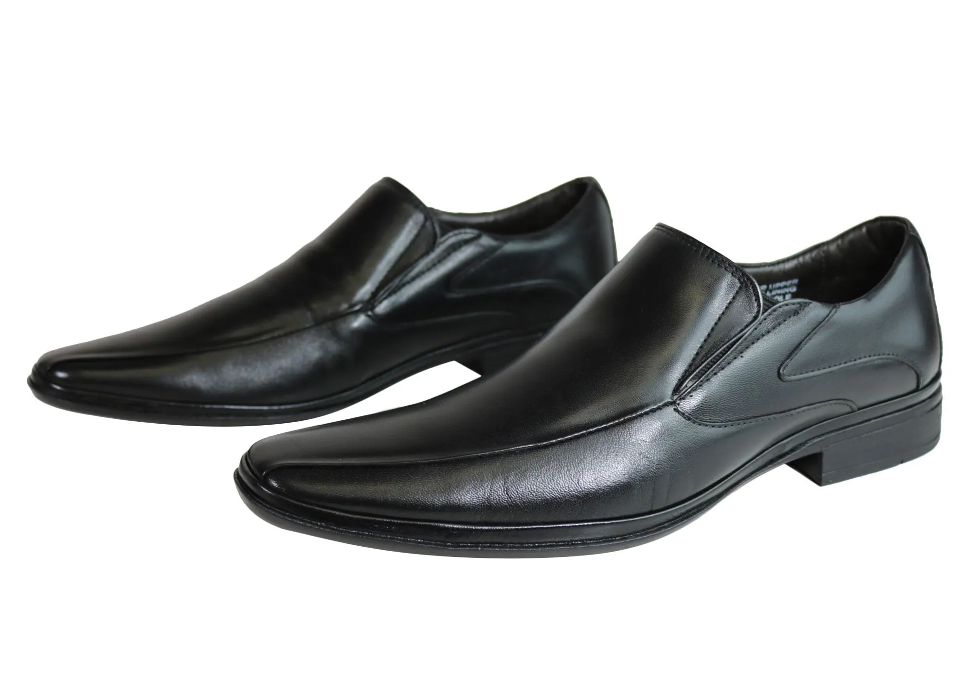 Savelli Lance Mens Comfort Slip On Leather Dress Shoes Made In Brazil