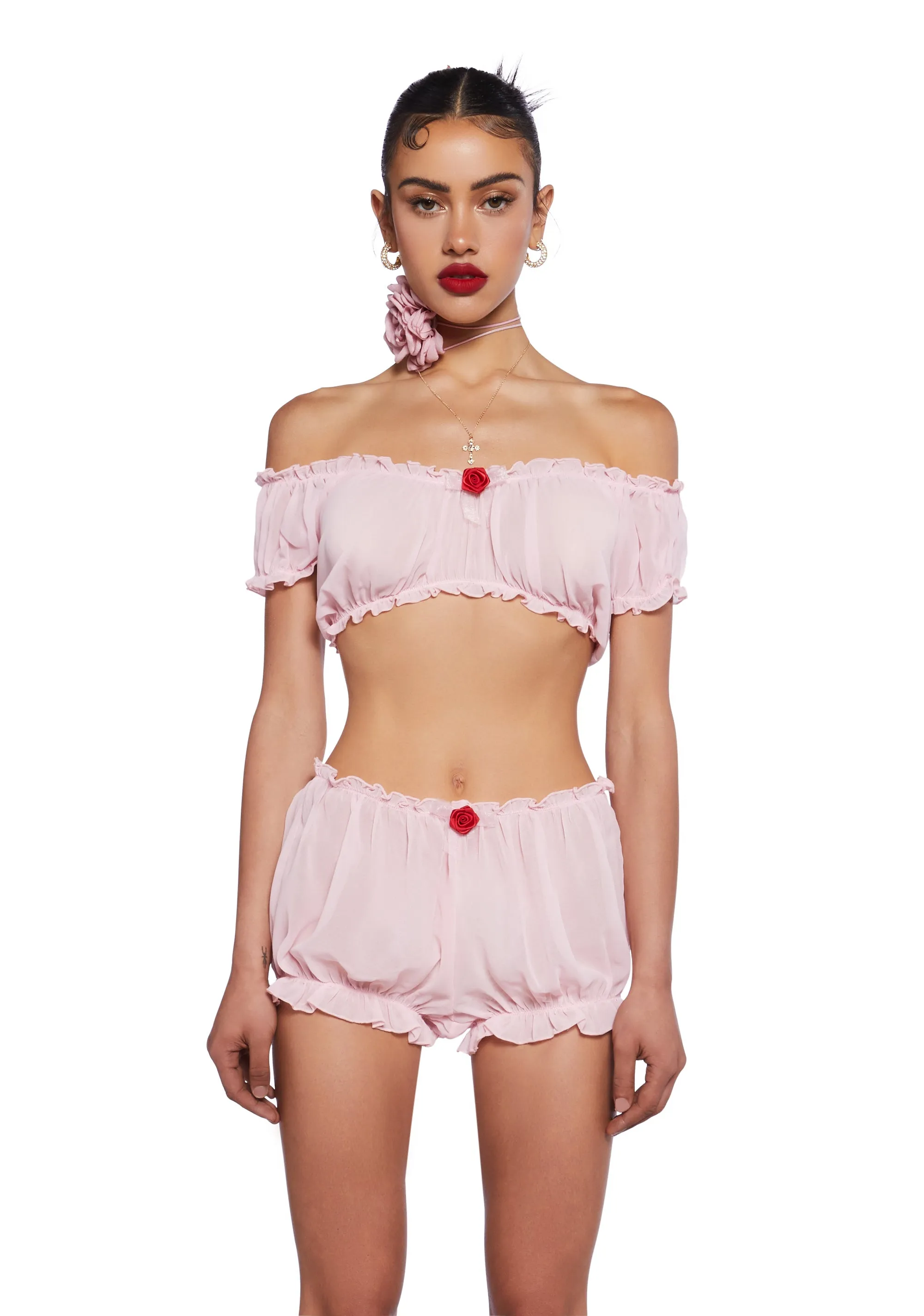 Secret Affection Short Set-