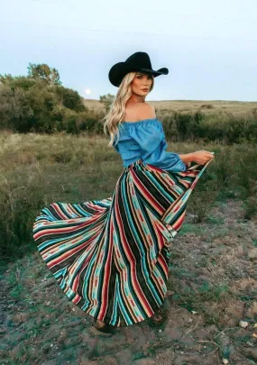 Serape Kreek Maxi Skirt