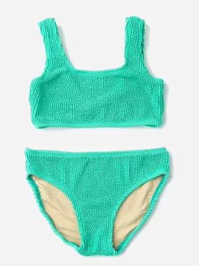     SHADE CRITTERS  Girls' Crinkle Bikini Set    