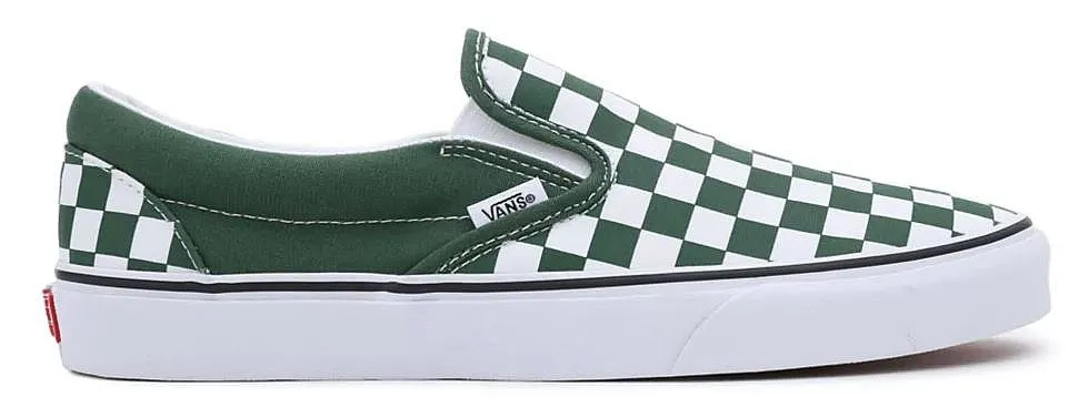 shoes Vans Classic Slip-On - Color Theory Checkerboard/Green