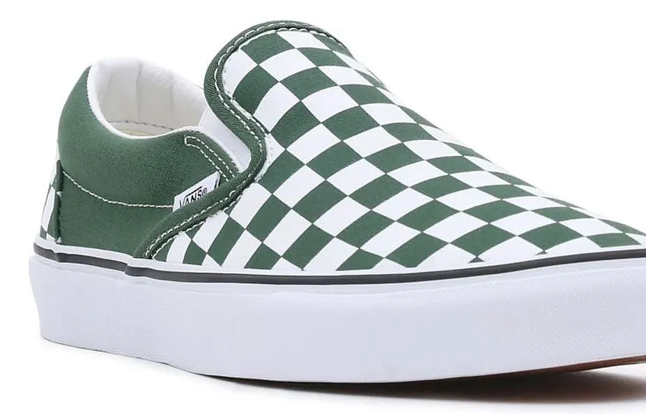 shoes Vans Classic Slip-On - Color Theory Checkerboard/Green