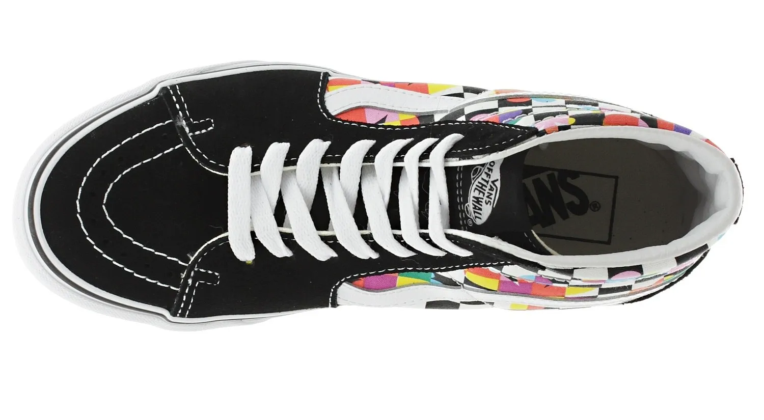 shoes Vans Sk8-Hi - Floral Checkerboard/Black/True White