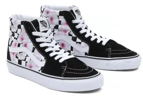 shoes Vans Sk8-Hi Hibiscus Check - Black