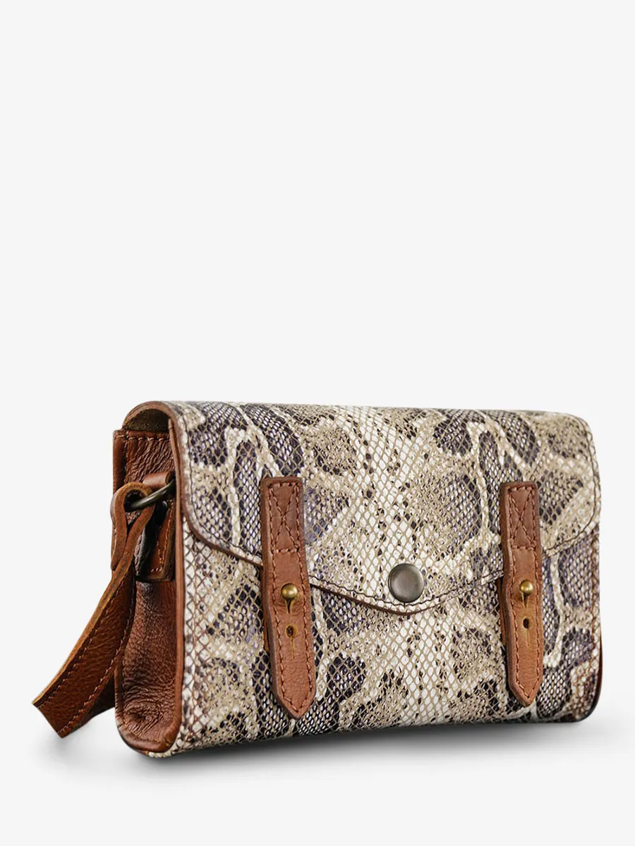 shoulder bag for woman Python - Le Mini Indispensable Python Python Molure | PAUL MARIUS