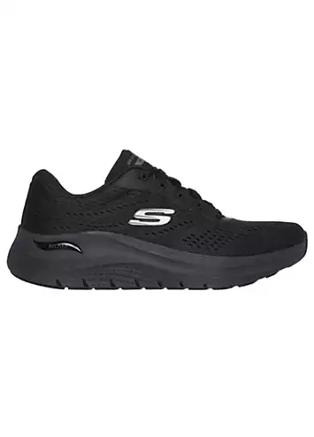 Skechers Black Trim Arch 2.0 Trainers | Kaleidoscope