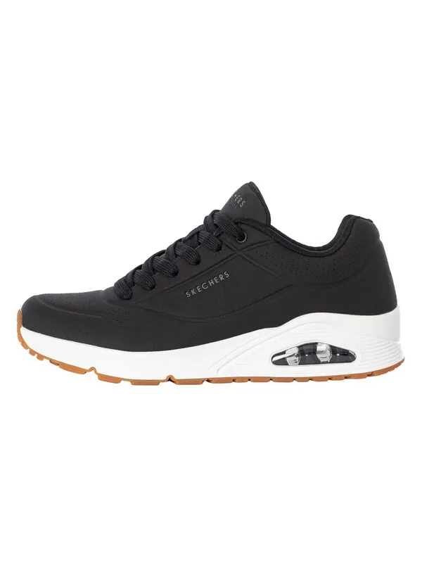 Skechers Uno Stand On Air Trainers - Black