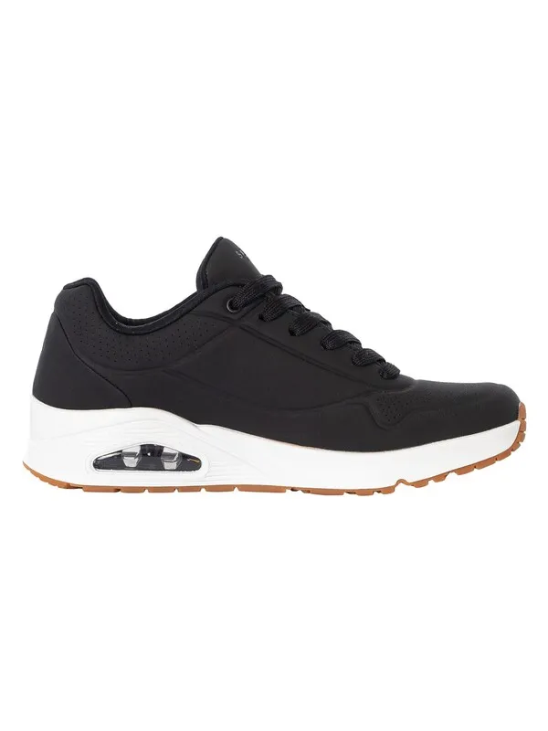 Skechers Uno Stand On Air Trainers - Black