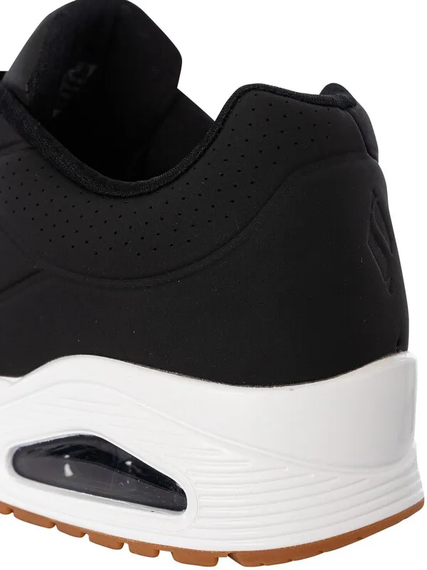 Skechers Uno Stand On Air Trainers - Black