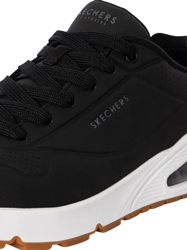 Skechers Uno Stand On Air Trainers - Black