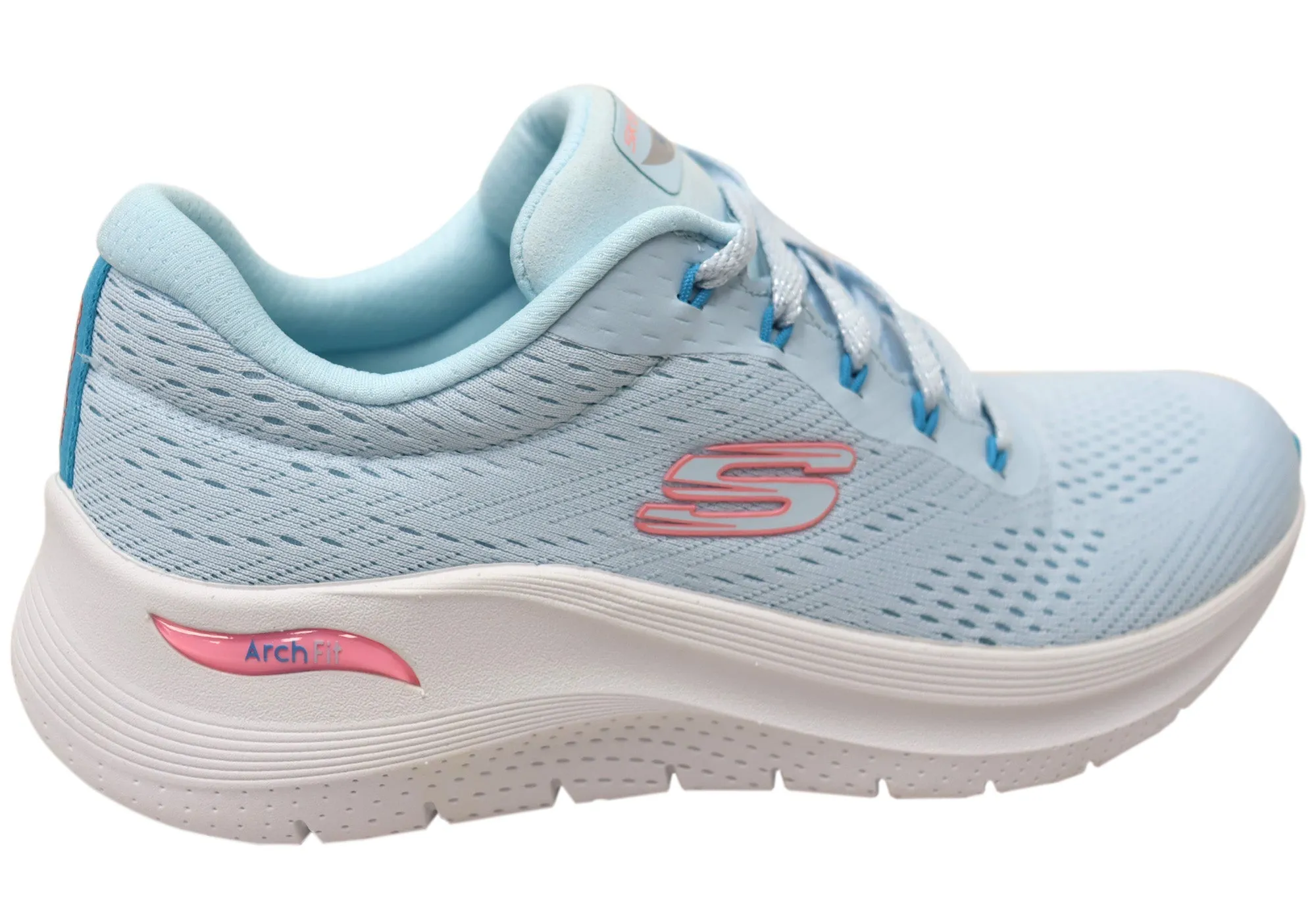 Skechers Womens Arch Fit 2.0 Big League Comfortable Lace Up Shoes