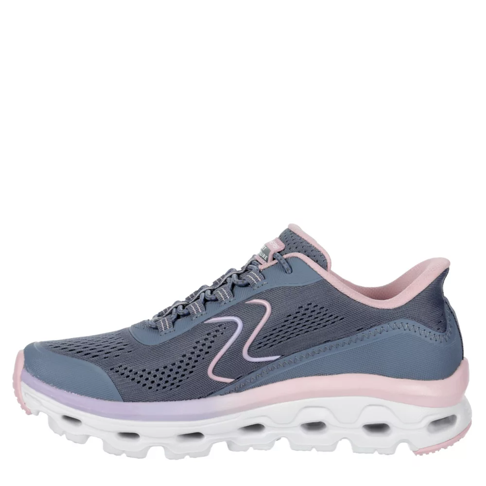 SKECHERS  WOMENS SLIP-INS GLIDE STEP SOLE RUNNING SHOE