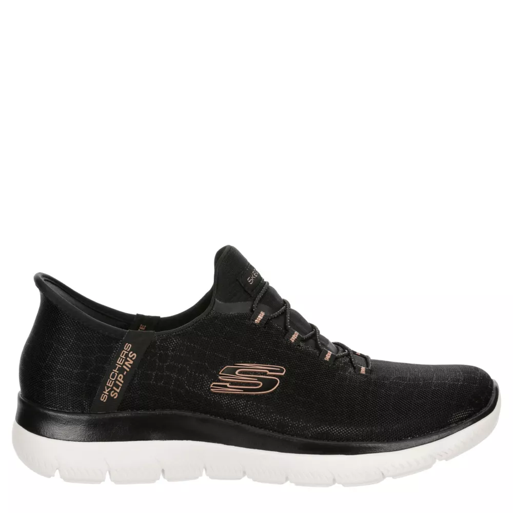 SKECHERS  WOMENS SLIP-INS SUMMITS RUNNING SHOE