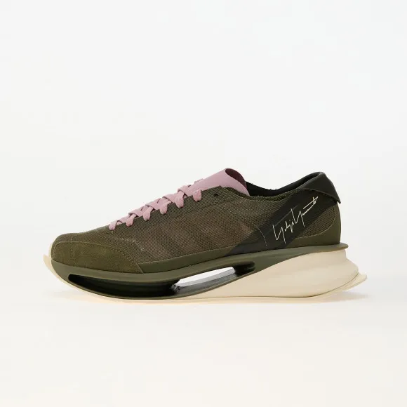 Sneakers Y-3 S-Gendo Run Olive Strada/ Night Cargo/ Magenta