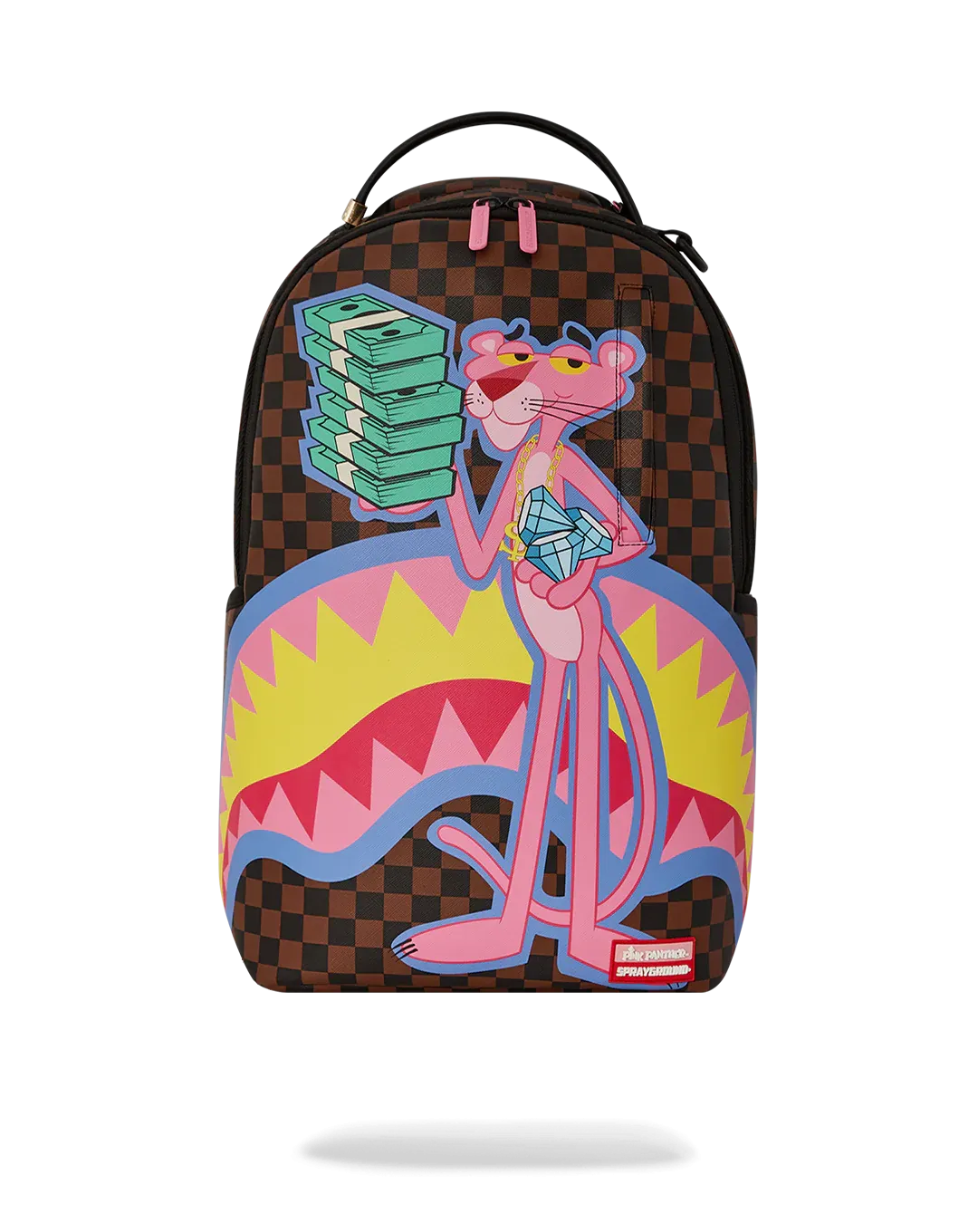 Sprayground Pink Panther We Out Here Backpack