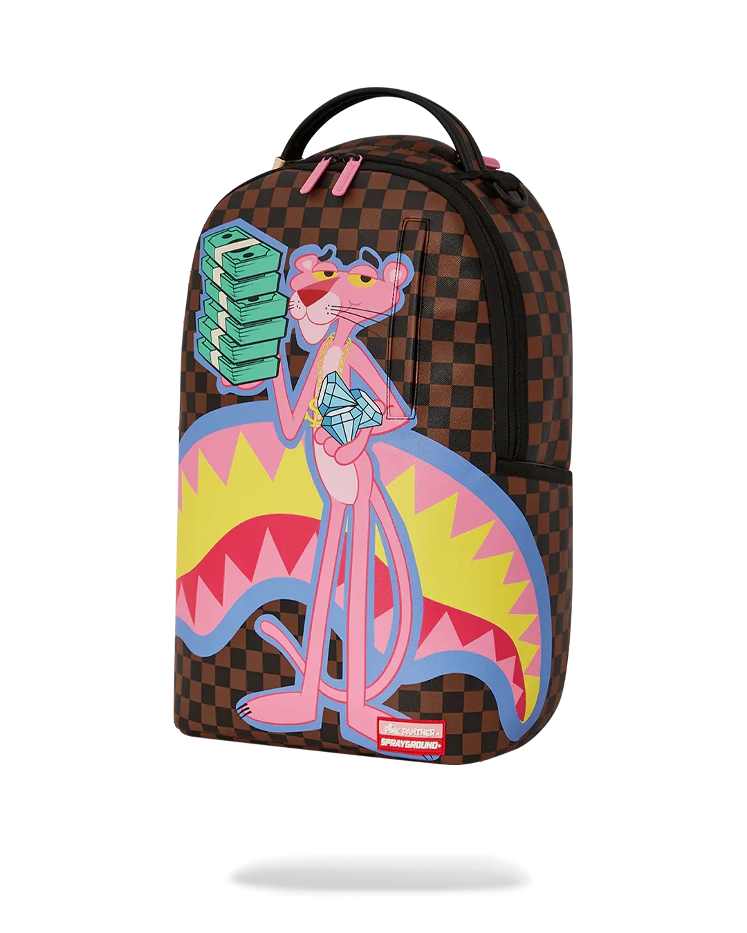 Sprayground Pink Panther We Out Here Backpack