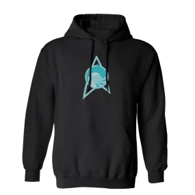 Star Trek: Lower Decks Cetacean Ops Delta Logo Fleece Hooded Sweatshirt