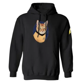 Star Trek: The Original Series Cat Captain Kirk Fleece Hooded Sweatshirt