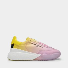 Stella McCartney  Loop Degrade Sneakers in Pink Recycled Polyester