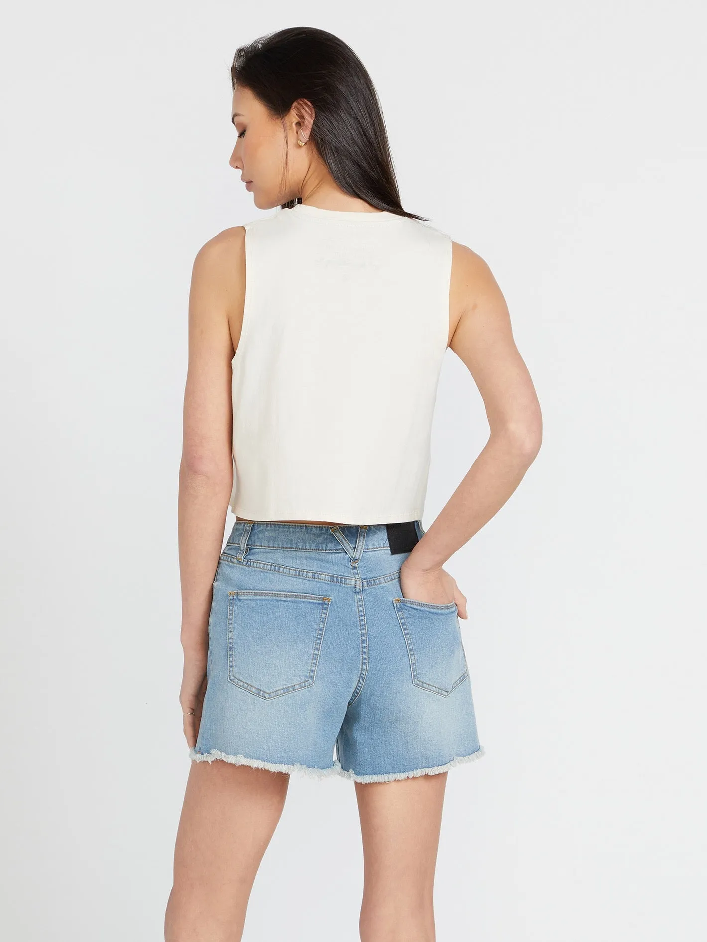 Stone Hour Crop Tank - Cloud