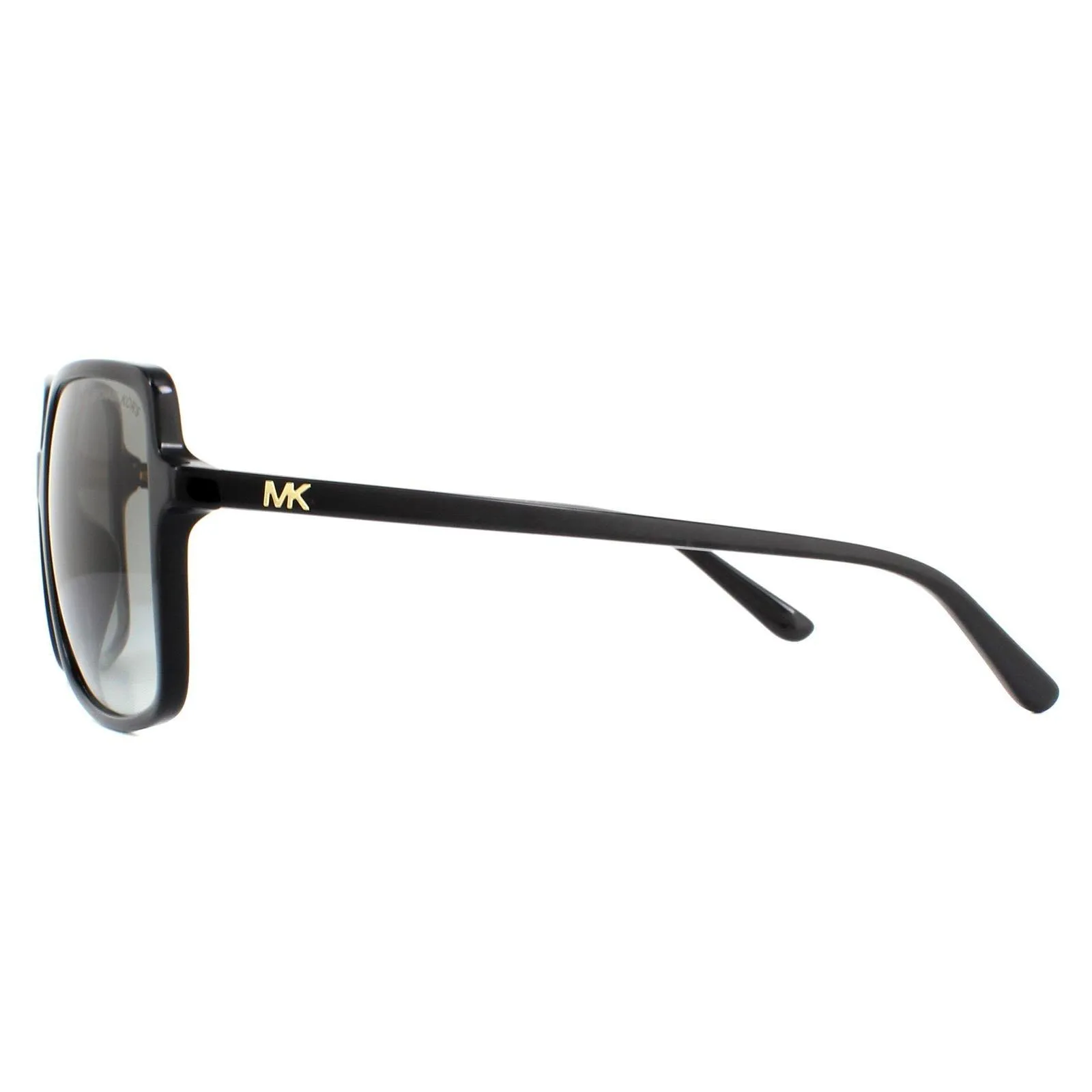 Sunglasses | Square Black Grey Gradient Isle of Palms MK2098U Sunglasses | Michael Kors