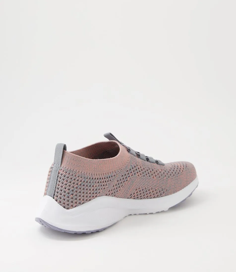 SUPERSOFT Perris Peach Speckle Knit Sneakers