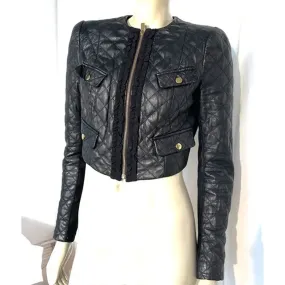 The Company You Keep Sarah Wayne Callies Quilted Leather Jacket