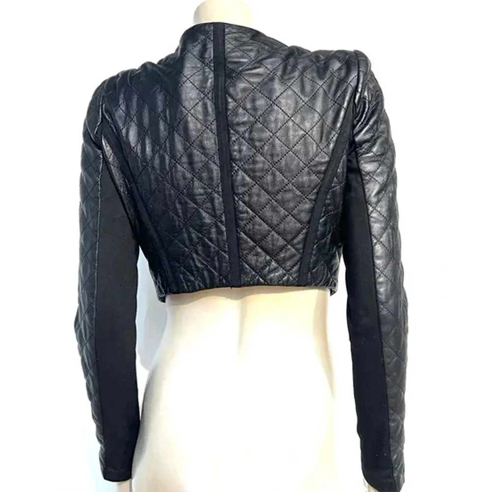 The Company You Keep Sarah Wayne Callies Quilted Leather Jacket