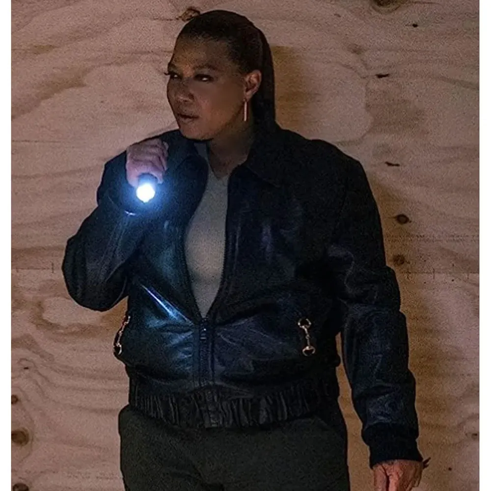 The Equalizer Season 2 Queen Latifah Leather Jacket