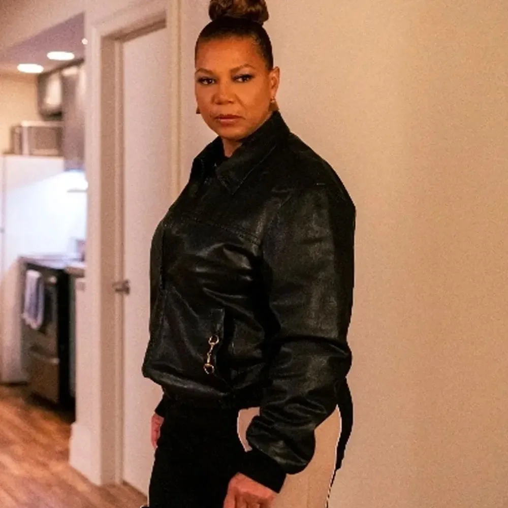 The Equalizer Season 2 Queen Latifah Leather Jacket