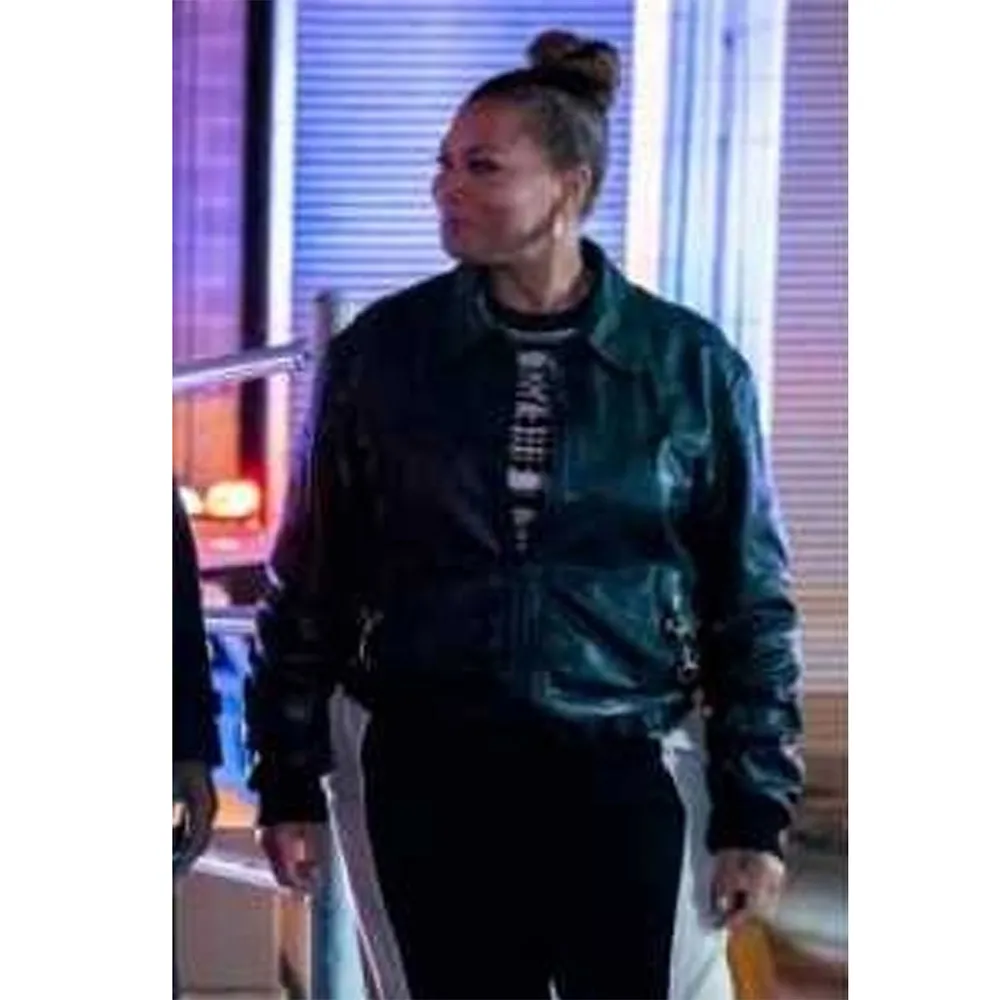 The Equalizer Season 2 Queen Latifah Leather Jacket