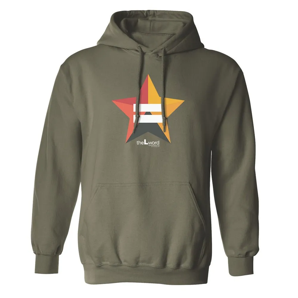 The L Word: Generation Q Bette Porter's Equality Star Fleece Hooded Sweatshirt