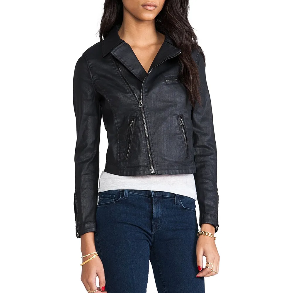 The Mindy Project S02 Mindy Kaling Black Leather Jacket