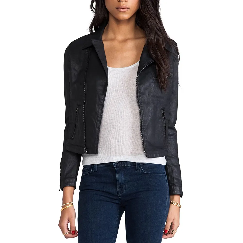 The Mindy Project S02 Mindy Kaling Black Leather Jacket