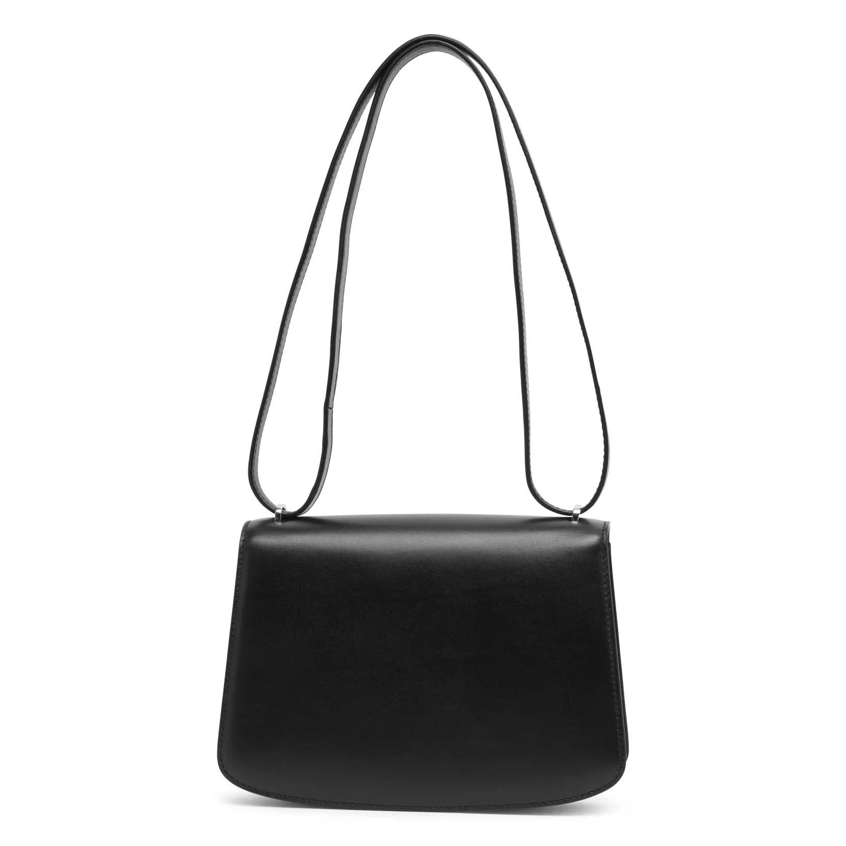 The Row Sofia 8.75 black leather shoulder bag